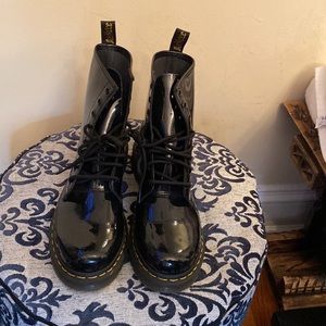 Doc Martens Patent Leather Black